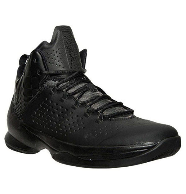 Nike Mens Jordan Melo M11 Basketball Shoes 716227 010 Black/Black/Black